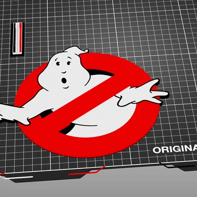 Logo Ghostbusters (Đa Màu)
