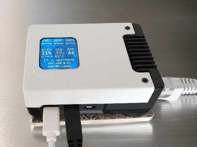 Nắp cover vỏ Argon Neo 5 gắn LCD 1.69" cho Raspberry Pi - Image 2