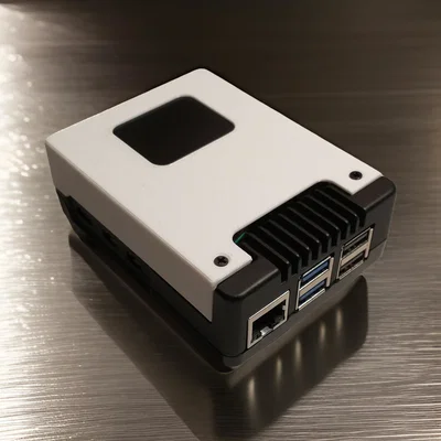 Nắp cover vỏ Argon Neo 5 gắn LCD 1.69" cho Raspberry Pi