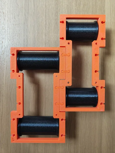 Spool Roller/Holder modular nhiều size (40–100mm) – nối mở rộng dễ dàng - Image 3