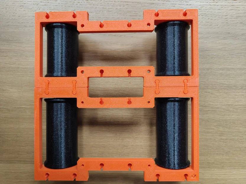 Spool Roller/Holder modular nhiều size (40–100mm) – nối mở rộng dễ dàng - Image 5