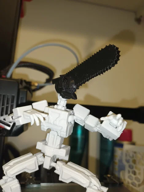 Mô hình đầu Chainsaw Man cho Dummy 13 in 3D cực ngầu - Image 1