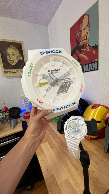 Đồng hồ treo tường Mega Casio G-Shock (Mega Casio G-Shock Wall Clock) - Image 1