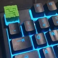 Keycap Creeper cho SteelSeries Apex 3 - Thumbnail 1