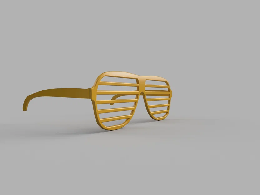 Mẫu Kính Mát Thời Trang In 3D (Printable Sunglasses) Độc Đáo - Image 1