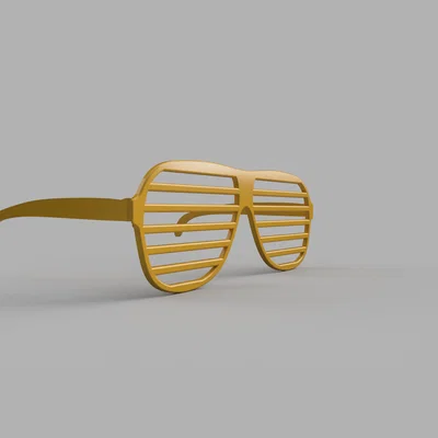 Mẫu Kính Mát Thời Trang In 3D (Printable Sunglasses) Độc Đáo