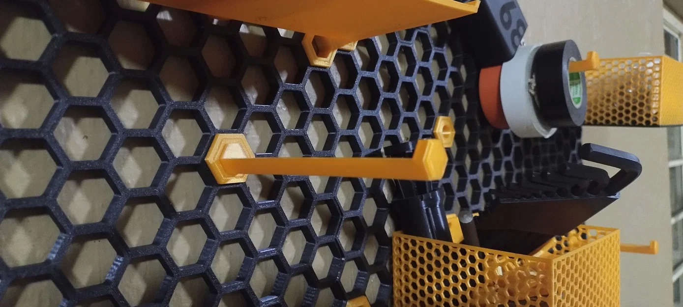 Móc treo 10cm cho hệ thống bảng tổ ong HSW (Honeycomb Storage Wall) - Image 2
