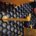 Móc treo 10cm cho hệ thống bảng tổ ong HSW (Honeycomb Storage Wall) - Thumbnail 2