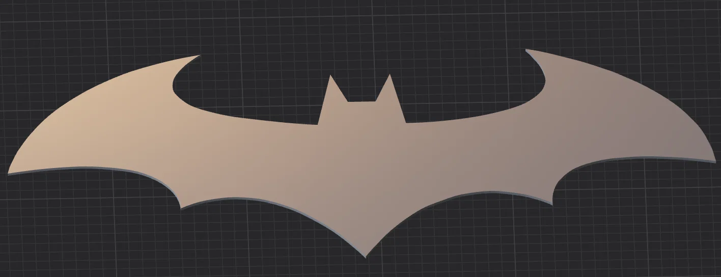 Mô hình logo Batman treo tường in 3D độc đáo - Image 1