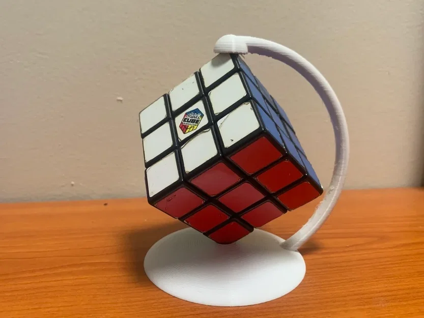 Giá đỡ khối Rubik 3x3 (Rubix cube stand fixed) - Phụ kiện in 3D - Image 2