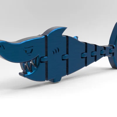 Mô hình cá mập linh hoạt (SHARK flexi) in 3D cho bé
