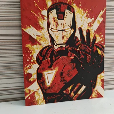 Hueforge Iron Man
