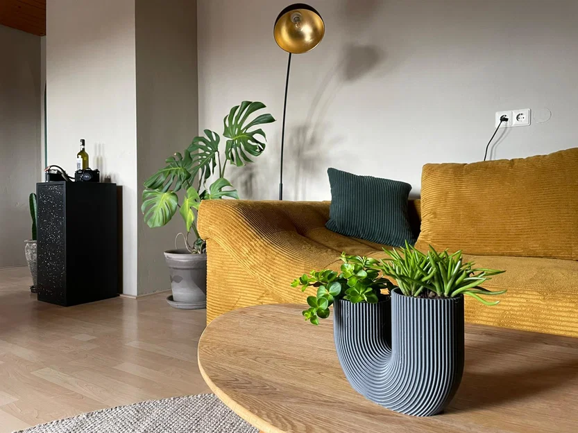 Chậu cây/Blumentopf 6cm “Arches” (Planter) - Image 1