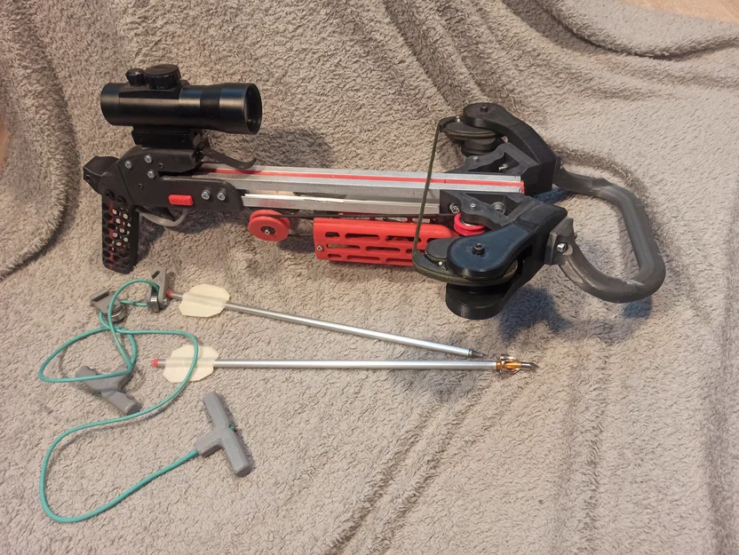 Hybrid Crossbow (Nỏ lai dùng dây thun speargun) - Image 1