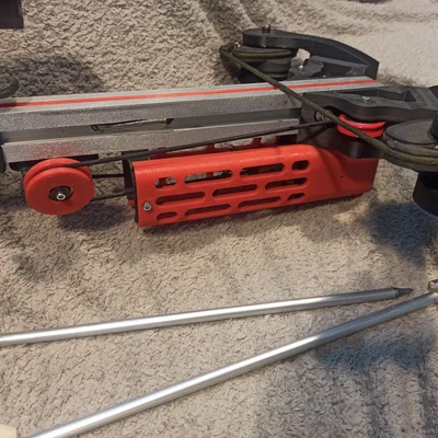 Hybrid Crossbow (Nỏ lai dùng dây thun speargun)
