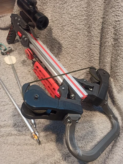 Hybrid Crossbow (Nỏ lai dùng dây thun speargun) - Image 3