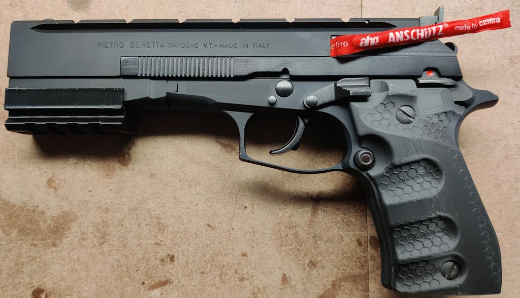 Beretta 87 Target – Grip rộng hơn (wider grip) - Image 2