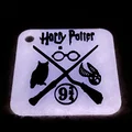 Móc khóa Harry Potter 3D: Phụ kiện phép thuật dành cho fan hâm mộ - Thumbnail 2