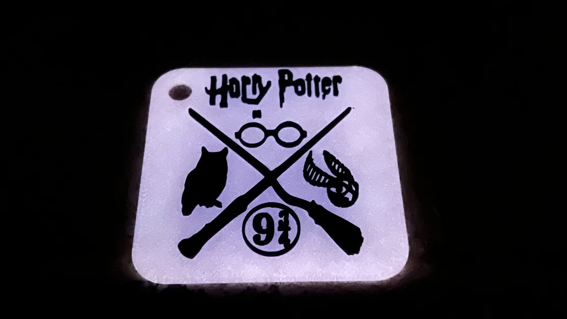 Móc khóa Harry Potter 3D: Phụ kiện phép thuật dành cho fan hâm mộ - Image 3