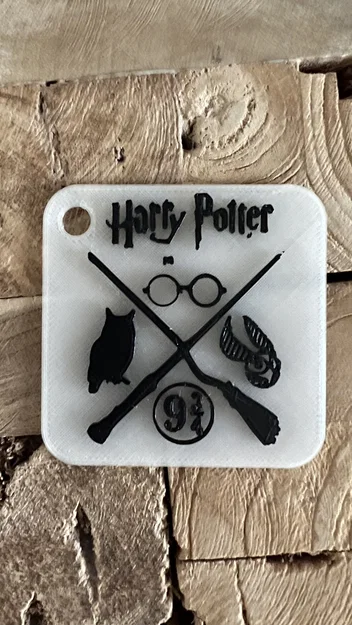 Móc khóa Harry Potter 3D: Phụ kiện phép thuật dành cho fan hâm mộ - Image 4