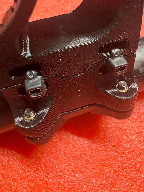 Chân đế 3D cho ống carbon 25mm FPV Drone (Leg KN-104) - Image 3