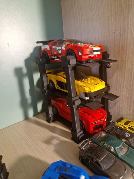 Garage Xếp Chồng 3 Tầng Cho Lego Cars - Image 2