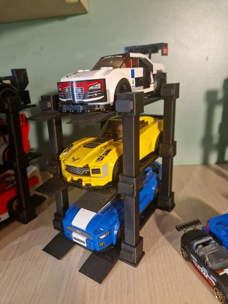 Garage Xếp Chồng 3 Tầng Cho Lego Cars - Image 3