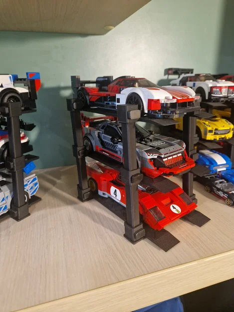 Garage Xếp Chồng 3 Tầng Cho Lego Cars - Image 6