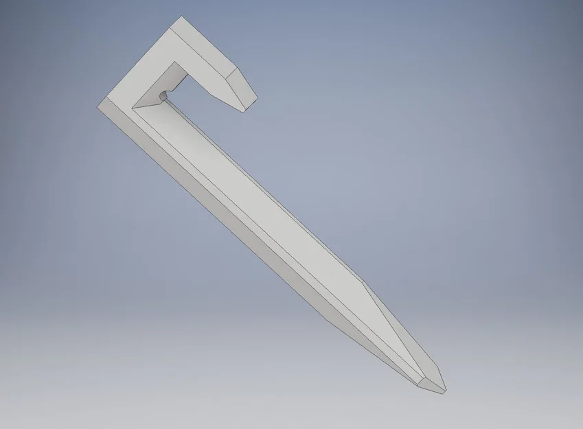 Cọc ghim dây giới hạn cho máy cắt cỏ tự động (3D Printable) - Image 1