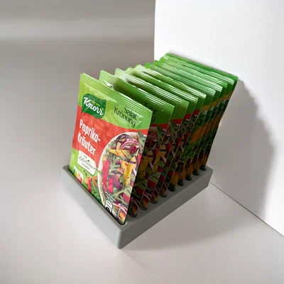 Khay đựng gói gia vị Knorr (Minimalist Knorr Sachet Holder) 3D in