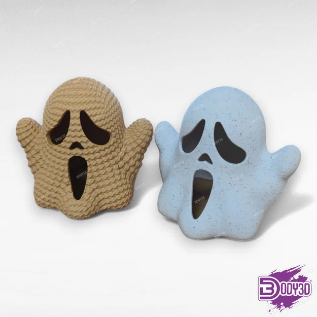 Stackable Scream Ghost – Ma Halloween xếp chồng - Image 1