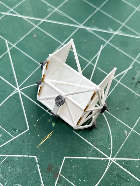 Mô hình Trạm Vũ trụ Quốc tế (International Space Station) tỉ lệ 1/100 - Image 10