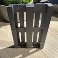 Mô hình Euro Pallet thu nhỏ tỷ lệ 1:10 - Thiết kế in 3D không cần support - Thumbnail 2