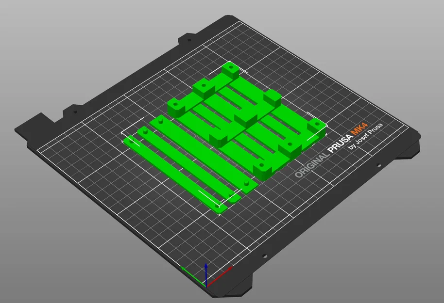 Mô hình Euro Pallet thu nhỏ tỷ lệ 1:10 - Thiết kế in 3D không cần support - Image 3