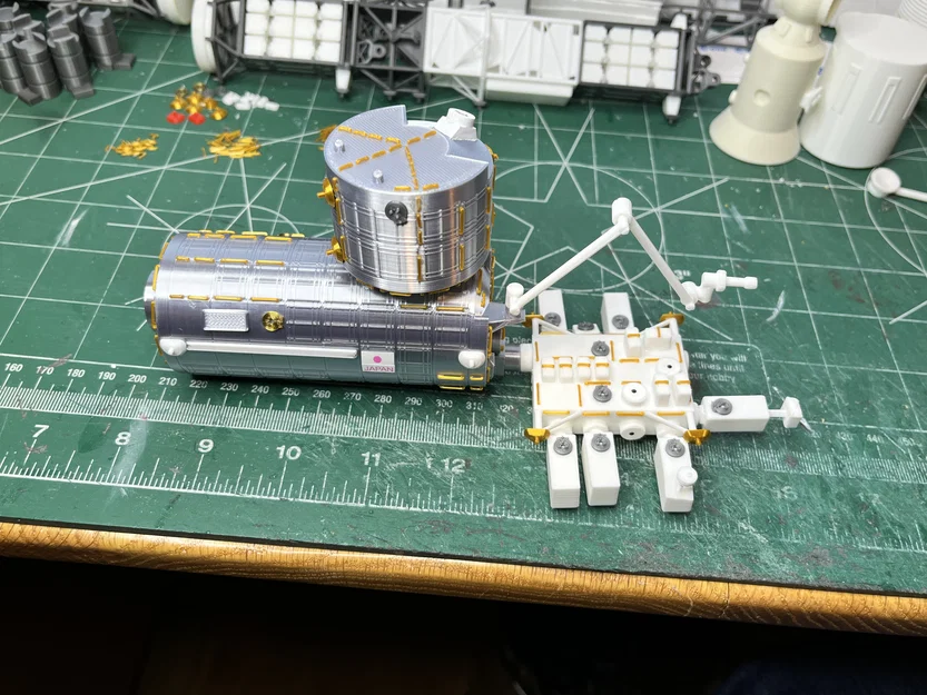 Mô hình Trạm Vũ trụ Quốc tế ISS - Phân đoạn USOS tỷ lệ 1/100 - Image 8