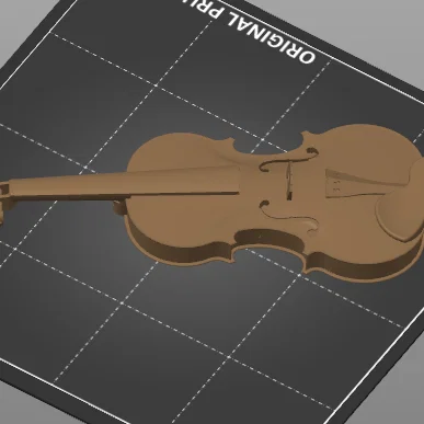 Mô hình đàn Violin 3D trang trí nghệ thuật cực đẹp
