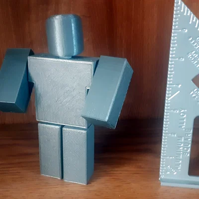 Mô hình nhân vật hành động phong cách Roblox (3D Print)