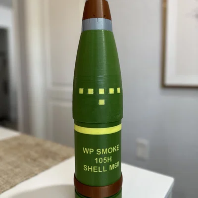 Đạn pháo 105mm dạng tròn (105mm Round)