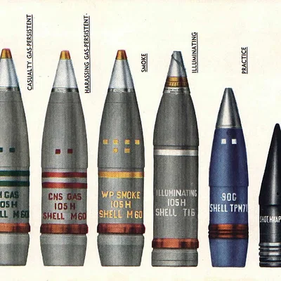 Đạn pháo 105mm dạng tròn (105mm Round)