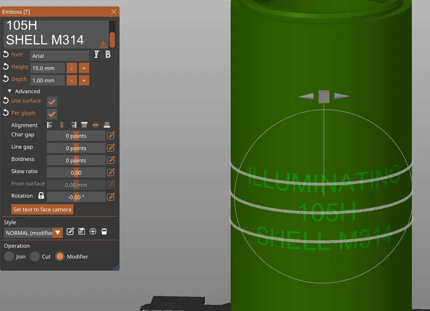Đạn pháo 105mm dạng tròn (105mm Round) - Image 6