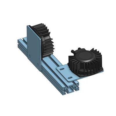 Ngàm kim loại gắn Bass Shaker BST-1 cho nhôm định hình / SimRacing