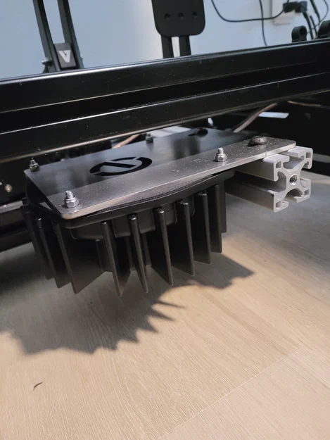 Ngàm kim loại gắn Bass Shaker BST-1 cho nhôm định hình / SimRacing - Image 2