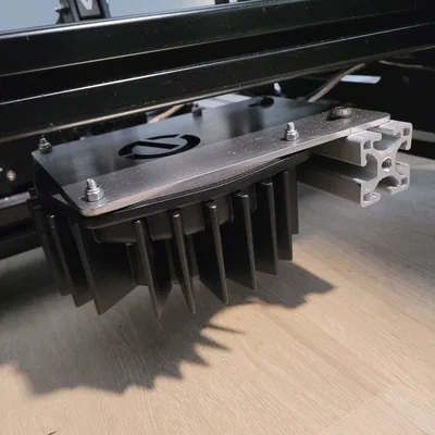 Ngàm kim loại gắn Bass Shaker BST-1 cho nhôm định hình / SimRacing