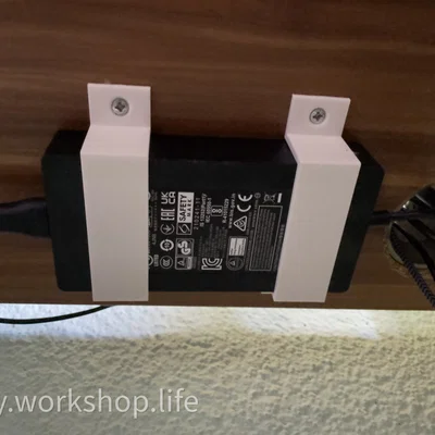 Giá treo bộ nguồn màn hình MSI dưới bàn (MSI Monitor Power Supply Holder)