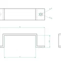 Giá treo bộ nguồn màn hình MSI dưới bàn (MSI Monitor Power Supply Holder) - Thumbnail 2