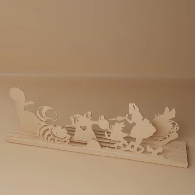 Trang trí Alice ở Xứ Sở Thần Tiên