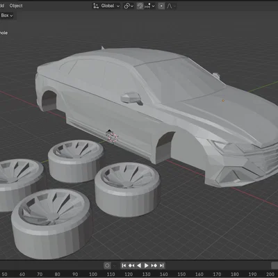 Low Poly 2022 Volkswagen Arteon
