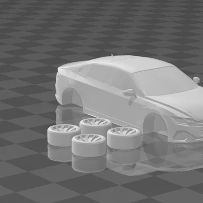 Low Poly 2022 Volkswagen Arteon
