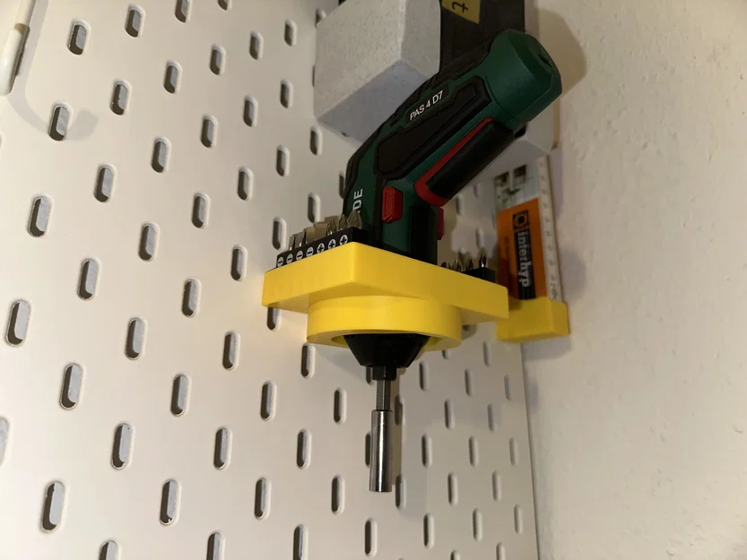 Giá treo IKEA SKÅDIS cho PARKSIDE Cordless Screwdriver (PAS 4 D7) - Image 2