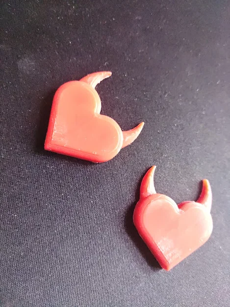 Mô hình Devil Heart in 3D - Trái tim ác quỷ độc đáo - Image 2